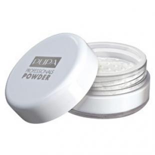 Пудра для лица PUPA MAKE UP PROFESSIONALS POWDER №01 Transparent/Прозрачная TESTER