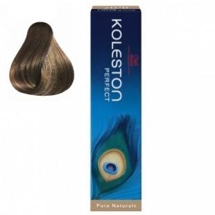 Крем-краска для волос WELLA PROFESSIONALS KOLESTON PURE NATURALS тон 6/00 Темный Блонд Натуральный 60ml