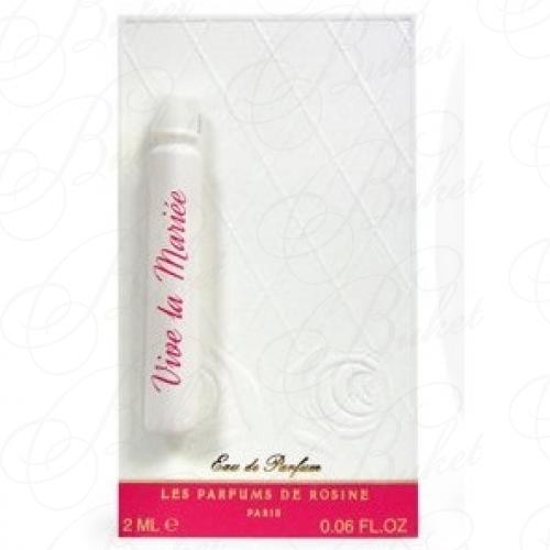 Пробники Parfums De Rosine VIVE LA MARIEE 2ml edp