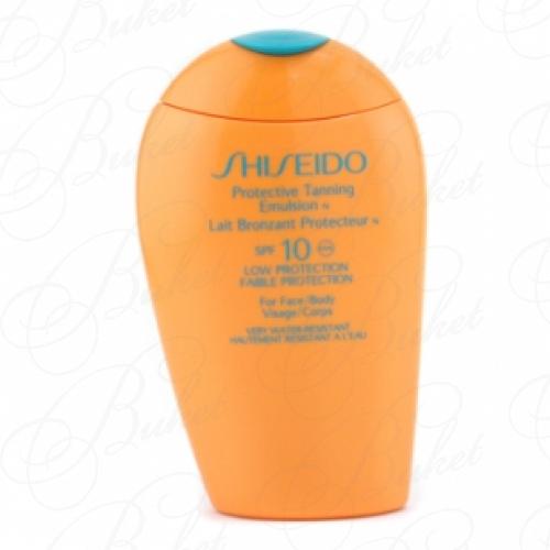 Эмульсия для лица и тела SHISEIDO SUNCARE PROTECTIVE TANNING EMULSION SPF10 150ml