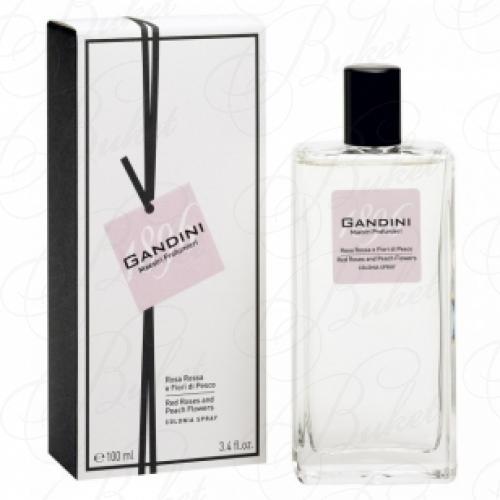 Туалетная вода Gandini 1896 RED ROSES & PEACH FLOWERS 100ml edt