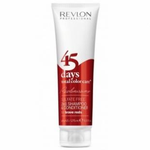 Шампунь-кондиционер для волос REVLON PROFESSIONAL REVLONISSIMO 45 DAYS TOTAL COLOR CARE Brave reds 275ml