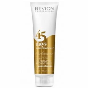 Шампунь-кондиционер для волос REVLON PROFESSIONAL REVLONISSIMO 45 DAYS TOTAL COLOR CARE Golden Blondes 275ml