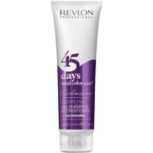 Шампунь-кондиционер для волос REVLON PROFESSIONAL REVLONISSIMO 45 DAYS TOTAL COLOR CARE Ice Blondes 275ml