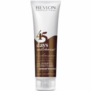 Шампунь-кондиционер для волос REVLON PROFESSIONAL REVLONISSIMO 45 DAYS TOTAL COLOR CARE Sensual Brunettes 275ml