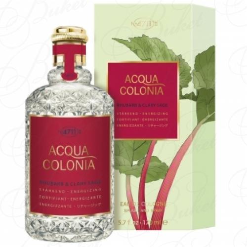 Одеколон Maurer & Wirtz 4711 Acqua Colonia RHUBARB & CLARY SAGE 50ml edc