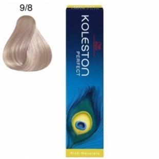 Крем-краска для волос WELLA PROFESSIONALS KOLESTON RICH NATURALS тон 9/8 Очень Светлый Блонд Жемчужный 60ml