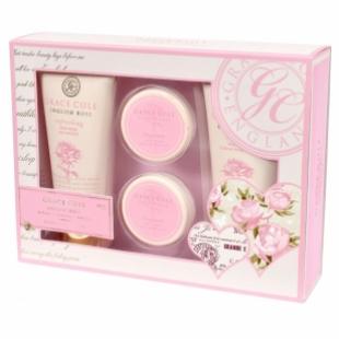 Набор подарочный Ultimate Perfection (гель для душа 100ml+лосьон для тела 100ml+бомбочка для ванны 2х25g) с ароматом розы