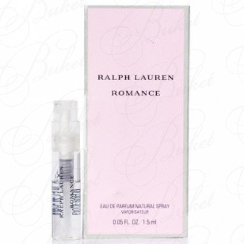 Пробники Ralph Lauren ROMANCE 1.5ml edp