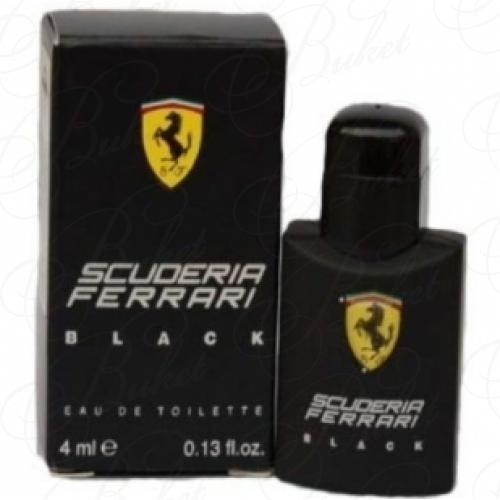 Миниатюры Ferrari SCUDERIA BLACK 4ml edt