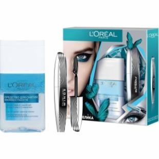 Набор L`OREAL MAKE UP SET FALSE LASH PAPILLON + Средство для снятия макияжа