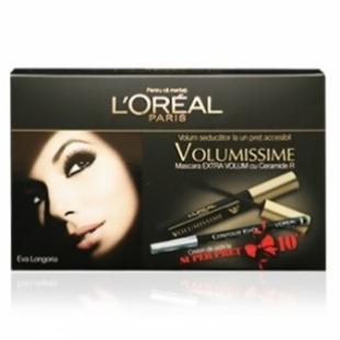 Набор L`OREAL MAKE UP SET VOLUMISSIME Х 5 + COLOR RICHE LE KHOL 