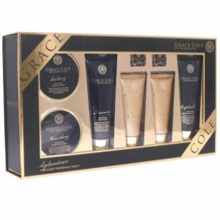 Набор подарочный Splendour (гель для душа 200ml+скраб для тела 200ml+крем для тела 200ml+икра для ванны 200ml+кристаллы для ванны 2х25g+лосьон для тела 150ml+эссенция для ванны 150ml) с ароматом белого нектарина и груши