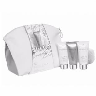 Набор подарочный Luxe (гель для душа 100ml+скраб для тела 100ml+крем для тела 100ml+косметичка) с ароматом лилии и мандарина