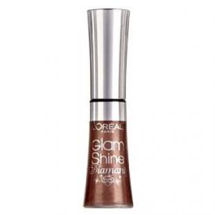 Блеск для губ L`OREAL MAKE UP GLAM SHINE DIAMANT №169 Brown Carat