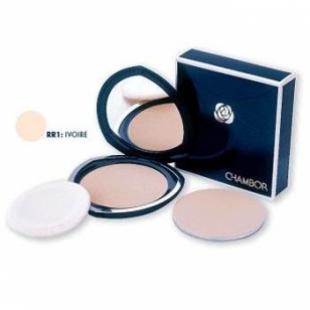 Пудра для лица CHAMBOR SILVER SHADOW COMPACT POWDER №01 Ivoire/Слоновая кость