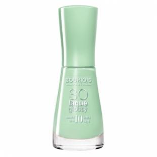 Лак для ногтей BOURJOIS SO LAQUE GLOSSY №04 Amande Defile/Мятно-Зеленый