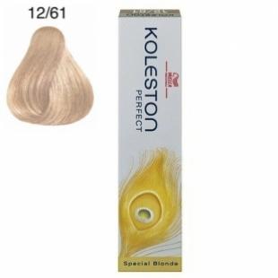 Крем-краска для волос WELLA PROFESSIONALS KOLESTON SPECIAL BLONDE тон 12/61 Розовая Карамель 60ml