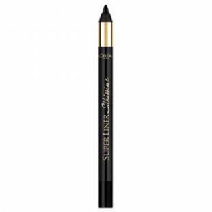 Подводка для глаз L`OREAL MAKE UP SUPER LINER SILKISSIME Черная