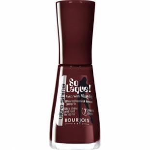 Лак для ногтей BOURJOIS SO LAQUE! Ultra Shine №21 Cerise Noire