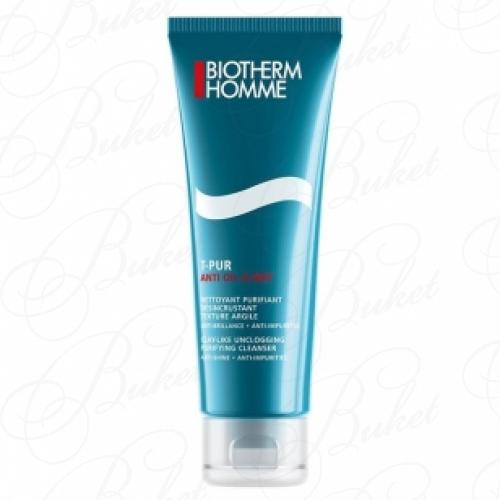 Гель для лица BIOTHERM SKIN CARE HOMME T-PUR ANTI OIL & WET CLEANSING GEL 125ml