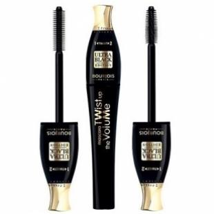 Тушь для ресниц BOURJOIS MAKE UP TWIST UP THE VOLUME ULTRA BLACK №52 Чёрная