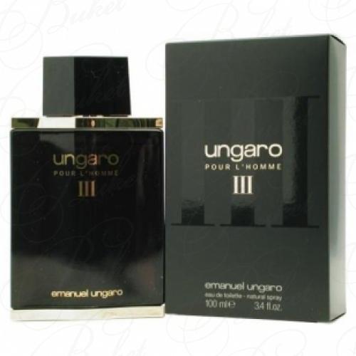 Туалетная вода Emanuel Ungaro UNGARO L`HOMME III 100ml edt