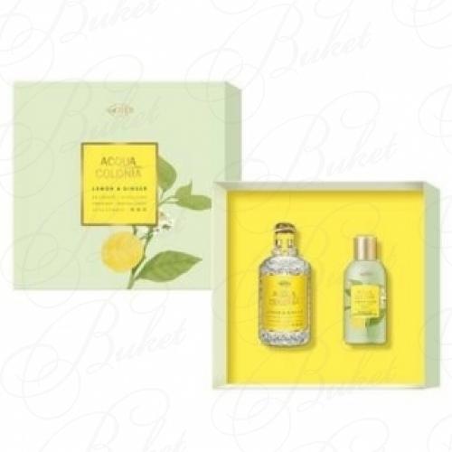 Набор Maurer & Wirtz 4711 Acqua Colonia LEMON & GINGER SET (170ml edc+sh/gel 75ml)