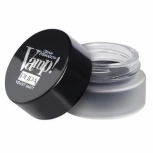Тени для век PUPA MAKE UP VAMP! CREAM EYESHADOW VELVET MATT №600 Black/Черный TESTER (тестер без коробки)