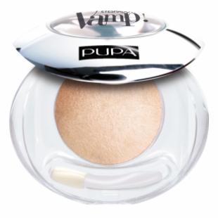 Тени для век PUPA MAKE UP VAMP! WET & DRY EYESHADOW BAKED №201 Champagne TESTER (прозрачная пластиковая упаковка)