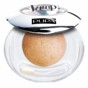 Тени для век PUPA MAKE UP VAMP! WET & DRY EYESHADOW BAKED №202 True Gold TESTER (прозрачная пластиковая упаковка)