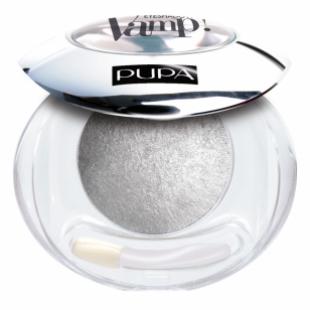 Тени для век PUPA MAKE UP VAMP! WET & DRY EYESHADOW BAKED №404 Luxurious Silver