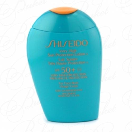 Лосьон для лица и тела SHISEIDO SUNCARE VERY HIGH SUN PROTECTION LOTION SPF 50+ 100ml