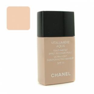 Тональный крем CHANEL MAKE UP VITALUMIERE AQUA №BR20 Beige Rose Tendre