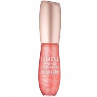 Блеск для губ LUMENE MAKE UP WILD ROSE VOLUME LIP GLOSS №02 Прозрачный с персиково-розовым мерцанием