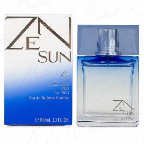 Тестер Shiseido ZEN SUN FRAICHE MEN 100ml edt TESTER