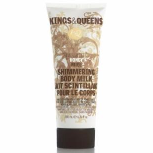 Молочко для тела сияющее Kings&Queens Нефертити мед 200ml