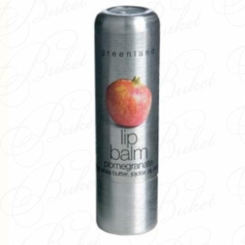 Бальзам для губ GREENLAND BALM&BUTTER LIP BALM Pomegranate/Гранат 4.8ml