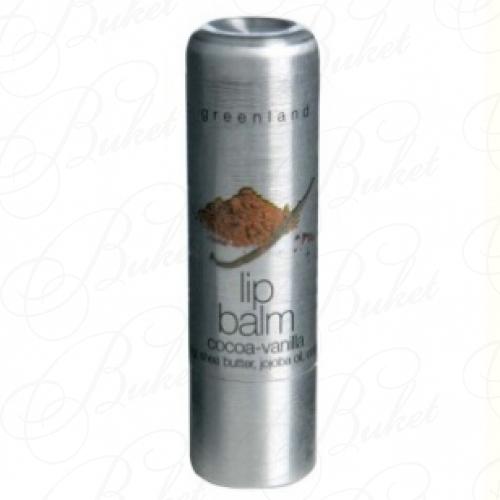 Бальзам для губ GREENLAND BALM&BUTTER LIP BALM Kaкao-Vanille/Какао-Ваніль 4.8ml