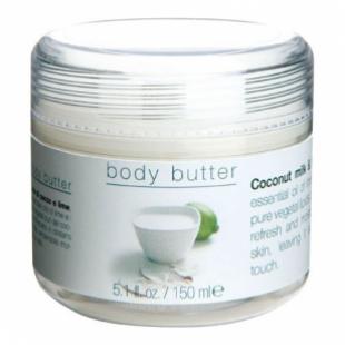 Крем для тела GREENLAND MILKY BODY BUTTER Coconut Milk & Lime/Кокосовое Молочко-Лайм 150ml