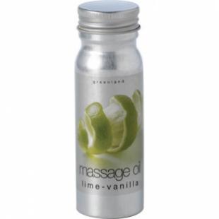 Масло для массажа GREENLAND FRUIT EMOTIONS MASSAGE OIL Lime & Vanilla/Лайм-Ваниль 120ml