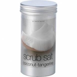 Соль-скраб GREENLAND FRUIT EMOTIONS SCRUB SALT Coconut & Tangerine/Кокос-Мандарин 400g