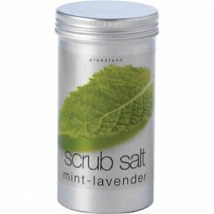 Соль-скраб GREENLAND FRUIT EMOTIONS SCRUB SALT Mint & Lavender/Ментол-Лаванда 400g