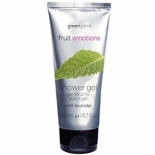 Гель для душа GREENLAND FRUIT EMOTIONS SHOWER GEL Mint & Lavender/Ментол-Лаванда 200ml