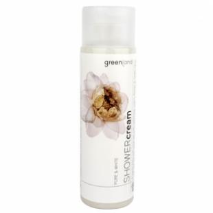 Крем для душа GREENLAND PURE & WHITE SHOWER CREAM Cotton Flower-White Lotus/Хлопок-Белый Лотос 250ml