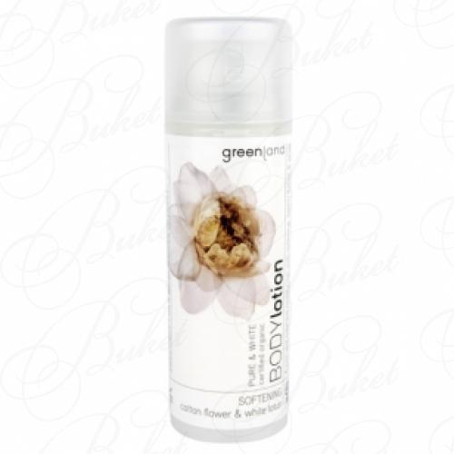 Лосьон для тела GREENLAND PURE & WHITE BODY LOTION Cotton Flower-White Lotus/Хлопок-Белый Лотос 150ml