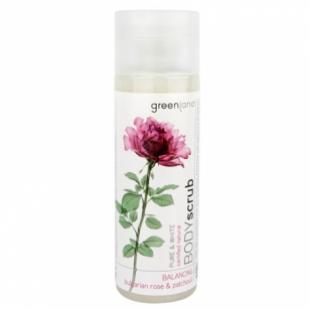 Скраб для тела GREENLAND PURE & WHITE BODY SCRUB Bulgarian Rose-Patchouli/Болгарская Роза-Пачули 200ml