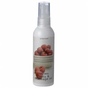 Масло для массажа GREENLAND FRUIT EXTRACTS MASSAGE OIL Raspberry/Малина 100ml