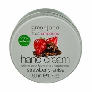 Крем для рук GREENLAND FRUIT EMOTIONS HAND CREAM Strawberry & Anise/Клубника-Анис 50ml