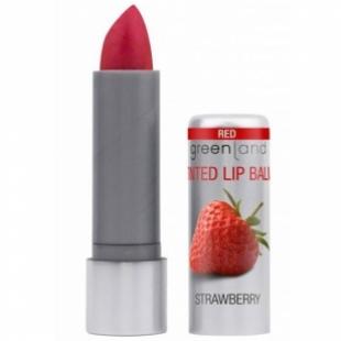 Бальзам для губ GREENLAND BALM&BUTTER LIP BALM Red Strawberry/Клубника 3.9g
